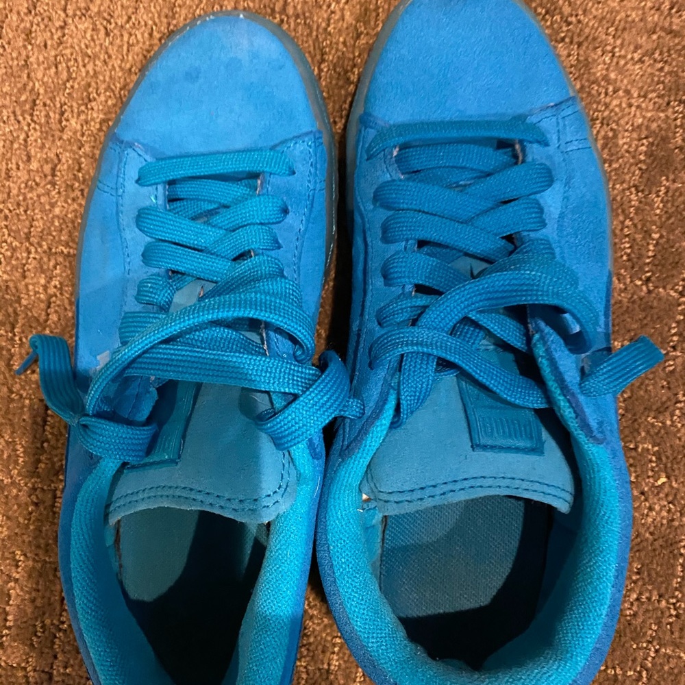 Puma Suede Iced Fluo JR - Picture 3 of 7